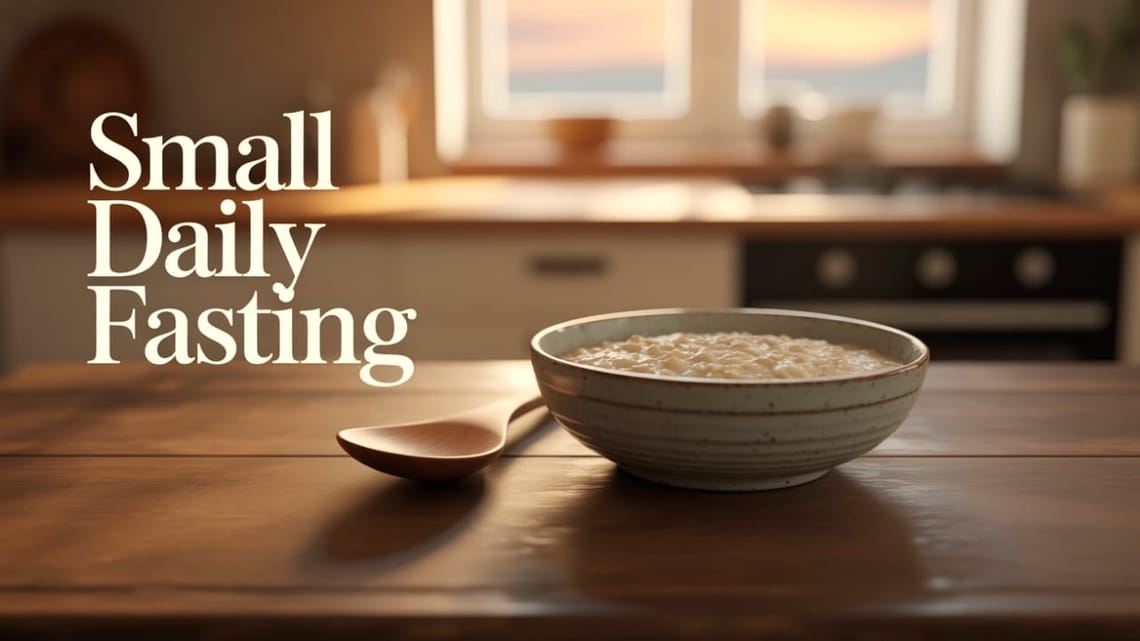 Small Daily Fast to Put the Flesh in Its Place