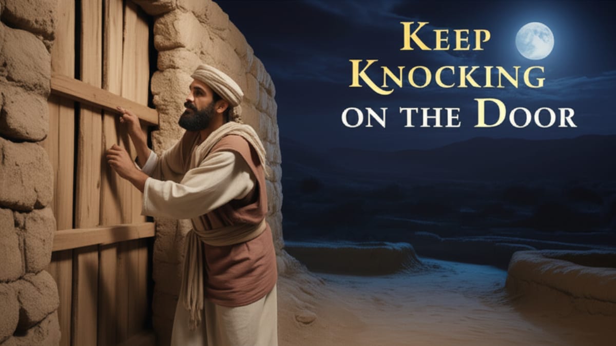 Jesus parable of Midnight Knocker